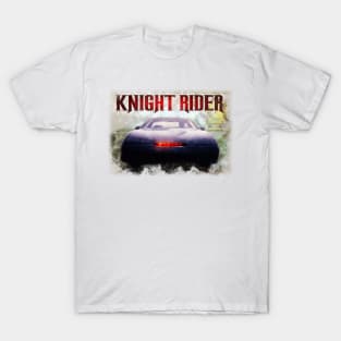Sketchy Knight Rider T-Shirt